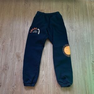 madhappy navy sweatpants size XS Local Optimist Fleece
